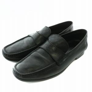 ダミエ コインローファー 9.5 ブラック