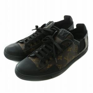 LOUIS VUITTON マカサー モノグラム スニーカー 8 ブラウン