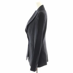 BURBERRY BLACK LABEL スーツ セットアップ 上下2点セット ウール テーラードジャケット 本切羽 背抜き ピークドラペル 3B