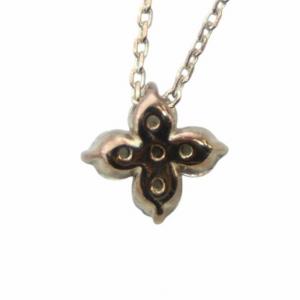 4℃ ネックレス アクセサリー ペンダント ラインストーン Silver925 シルバー色 GY18 /MQ