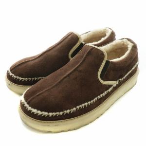 NEUMEL SLIP-ON STITCH ニューメル スリッポン ムートン スエード US10 28cm