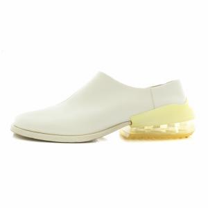 TABI スリッポン レザー エアソール 43 ホワイト