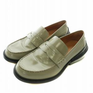 コインローファー エアソール 43 カーキ