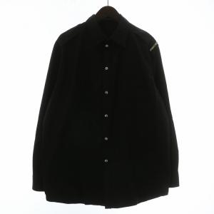 シャツ カジュアルシャツ XL ブラック