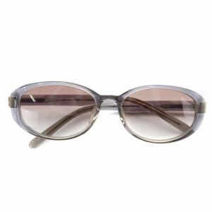 眼鏡 サングラス セルフレーム グラデーション オーバル 4Gロゴ ゴールド金具 5317 グレー /XZ