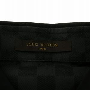 LOUIS VUITTON ダミエ シャツ XL ブラック