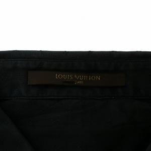 LOUIS VUITTON シャツ モノグラム XXL ブラック