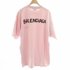バレンシアガ　Tシヤツ バレンシアガ ユニセックスtシャツ M - メルカリ