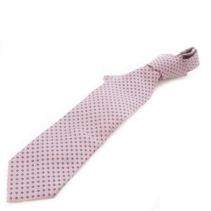 ネクタイ ナロー シルク 絹 サテン スクエアドット 総柄 ピンク 紺 ネイビー /CK27 GY18