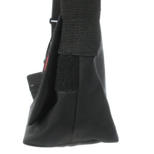 Manhattan Portage × ディズニー Disney ショルダーバッグ ナイロン ロゴ ミッキーマウス パスケース付き 黒 ブラック