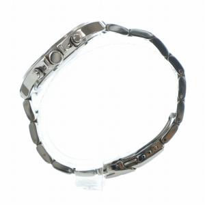 TECHNOS 腕時計 ウォッチ クォーツ ロゴ クロノグラフ 赤文字盤 シルバー色 T6B28 GY18 /MQ