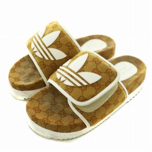 ×adidas Originals プラットフォームサンダル GGキャンバス