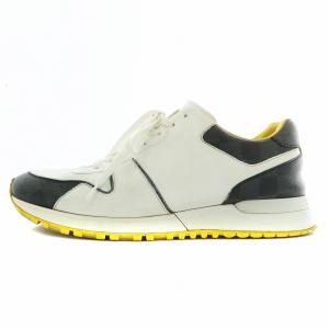 ランアウェイ ライン ダミエ スニーカー 7 ネイビー ホワイト