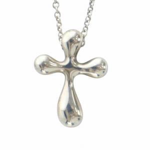 エルサ ペレッティ ネックレス アクセサリー ペンダント クロス 十字架 Silver925 ロゴ シルバー色