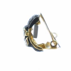 CHANEL イヤリング ラインストーン ココマーク