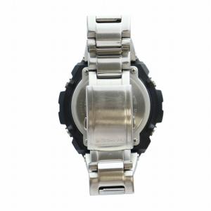 CASIO G-SHOCK 腕時計 ソーラー アナデジ デイト カレンダー付き 黒文字盤 シルバー色 GST-W110D