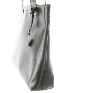 NINA RICCI ハンドバッグ ワンショルダー レザー 革 ロゴ型押し 黒 ブラック /CK9 GY11