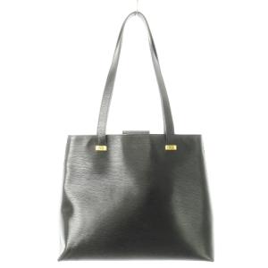 NINA RICCI ハンドバッグ ワンショルダー レザー 革 ロゴ型押し 黒 ブラック /CK9 GY11