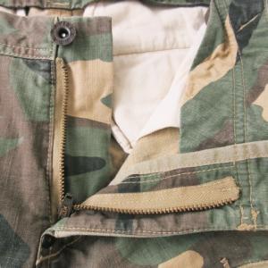 AVIREX カーゴパンツ ストレート コットン ミリタリー カモフラ 迷彩柄 総柄 L 緑 カーキ /AO9 GY18