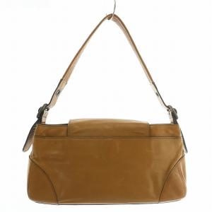 Chloe ハンドバッグ ワンショルダー レザー ロゴ ゴールド金具 茶色 ブラウン /XZ GY11