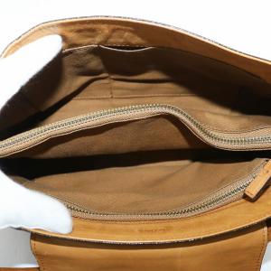 Chloe ハンドバッグ ワンショルダー レザー ロゴ ゴールド金具 茶色 ブラウン /XZ GY11