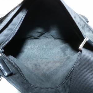 PRADA ショルダーバッグ ナイロン 三角ロゴプレート 黒 ブラック /XZ GY11