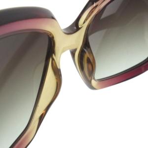 Christian Dior サングラス セルフレーム オーバル グラデーションフレーム ロゴ 5817 120 紫 パープル ブラウンカラーレンズ