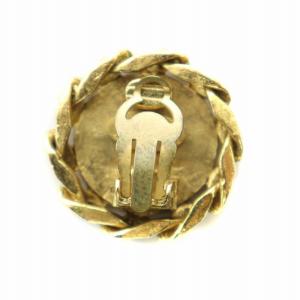 CHANEL イヤリング アクセサリー 片耳用 クリップ式 ロゴ ココマーク ラインストーン ゴールド色 GY11 /MQ