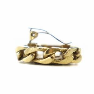 CHANEL イヤリング アクセサリー 片耳用 クリップ式 ロゴ ココマーク ラインストーン ゴールド色 GY11 /MQ