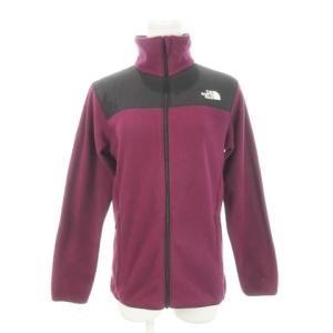 マウンテンバーサマイクロジャケット フリースジャケット スタンドカラー ジップアップ 切替 ロゴ刺繍 アウトドア