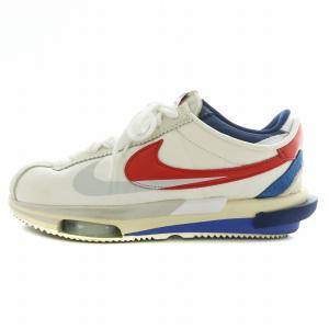 ×sacai Zoom Cortez ホワイト アンド ユニバーシティレッド