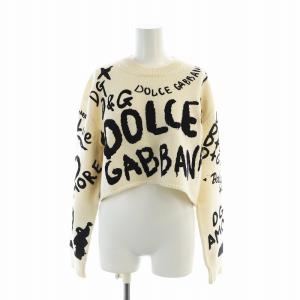 ニット セーター クロップド丈 フロッキー 36 アイボリー FXE27T JBVK6