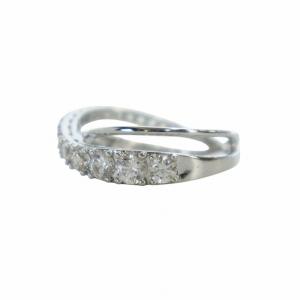 SWAROVSKI 指輪 リング アクセサリー クリスタル ラインストーン シルバー色 GY18 /MQ