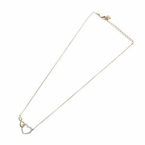 SWAROVSKI Infinity ネックレス アクセサリー ペンダント ロゴ クリスタル ハート ゴールド色 5518865