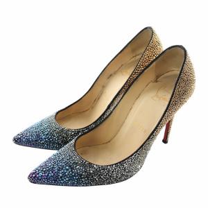 パンプス ラインストーン グラデーション 35.5