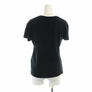 CELINE エディ期 Tシャツ プリント ロゴ S ブラック X237370E