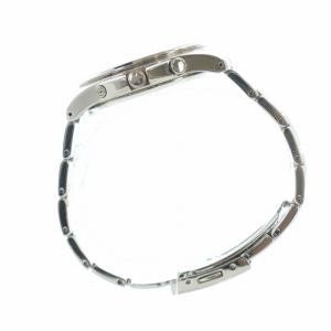 SEIKO 腕時計 ウォッチ 電波 ソーラー 黒文字盤 デイト カレンダー付き シルバー色 7B42-HAB0 GY11