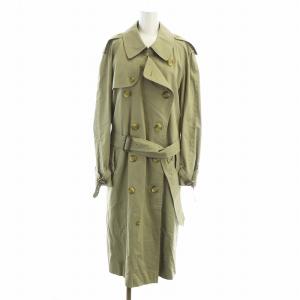 91年製 ヴィンテージ トレンチコート ノバチェック カーキ