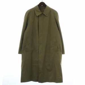 ステンカラーコート 内側ノバチェック 92-170 カーキ