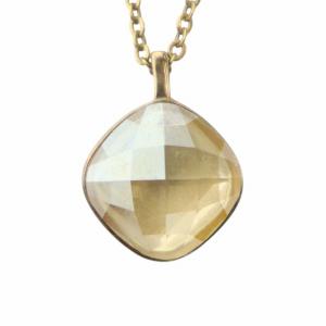 ネックレス アクセサリー ペンダント ロゴ ゴールド色 GY18 /MQ