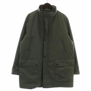 中綿コート ジャケットノバチェック ライナー付き L