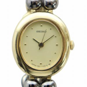 腕時計 ブレスレットウォッチ ロゴ クォーツ ゴールド色 シルバー色 1221-5790 GY18 /MQ