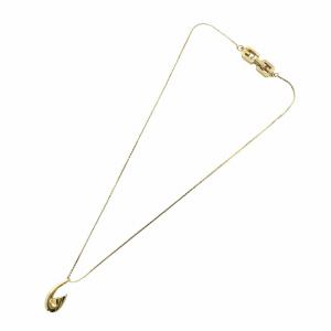 GIVENCHY ヴィンテージ フィッシュフック ネックレス アクセサリー ペンダント ゴールドカラー 金色 GY18 /MQ