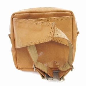 PORTER SQUARE WAIST POUCH ウエストバッグ ボディバッグ レザー ベージュ /AE GY18