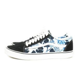 OLD SKOOL オールドスクール スニーカー ローカット キャンバス レースアップ 花柄 大きいサイズ