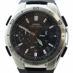 ウェーブセプター WAVE CEPTOR 腕時計 ウォッチ クォーツ カレンダー付き クロノグラフ シルバー色