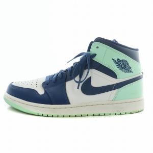 Air Jordan 1 Mid Blue Mint スニーカー