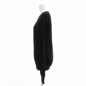 HERMES ニット プルオーバー ホース XL ブラック