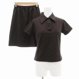 セットアップ ズッカ柄 M ブラウン