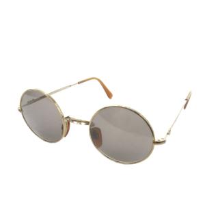 サングラス メタルフレーム ラウンド ロゴ 001 806 140 ブロンズカラー /MN8 GY18